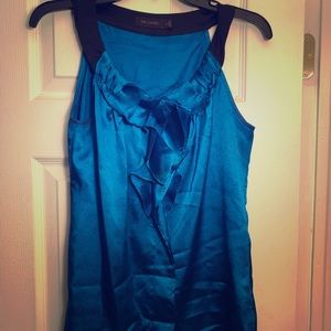 Beautiful dark blue top by The Limited